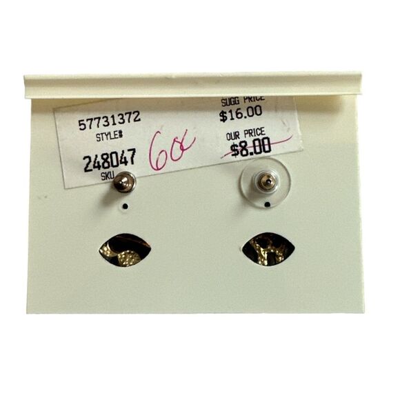 Harve Benard Vintage Earrings 80’s 90’s Goldtone Jewelry - Picture 4 of 7